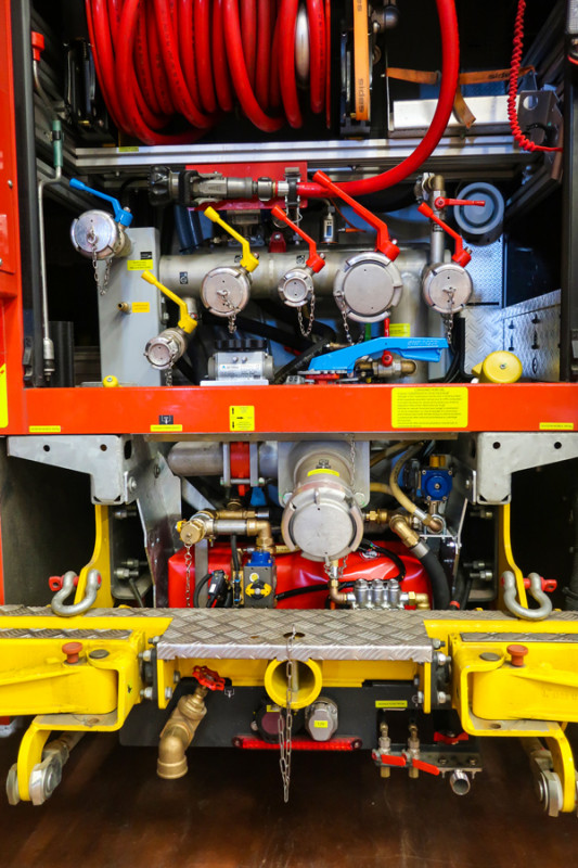 Modernization of a fire truck