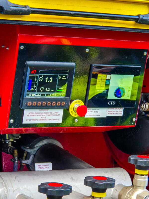 Commissioning of a fire truck with Gecko IQ.