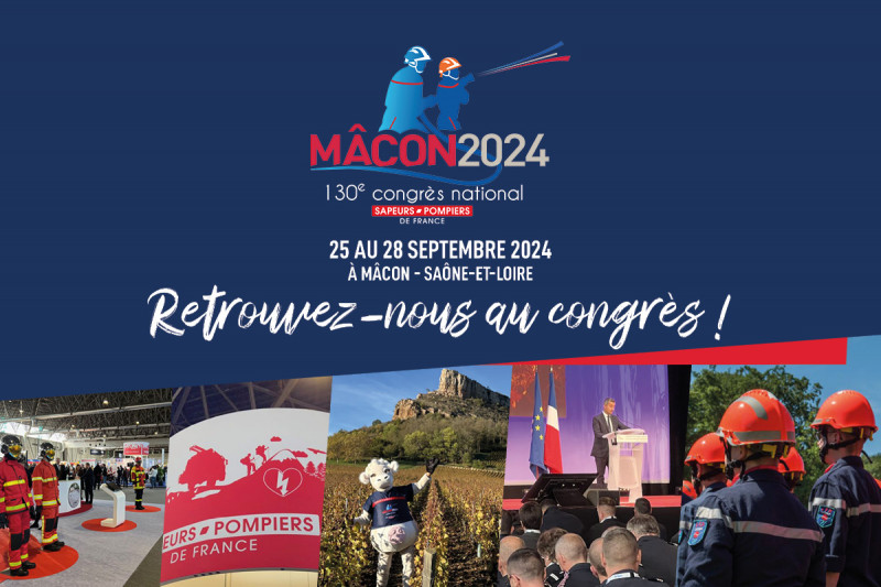 CTD will be present at the 2024 Mâcon firefighters congress!