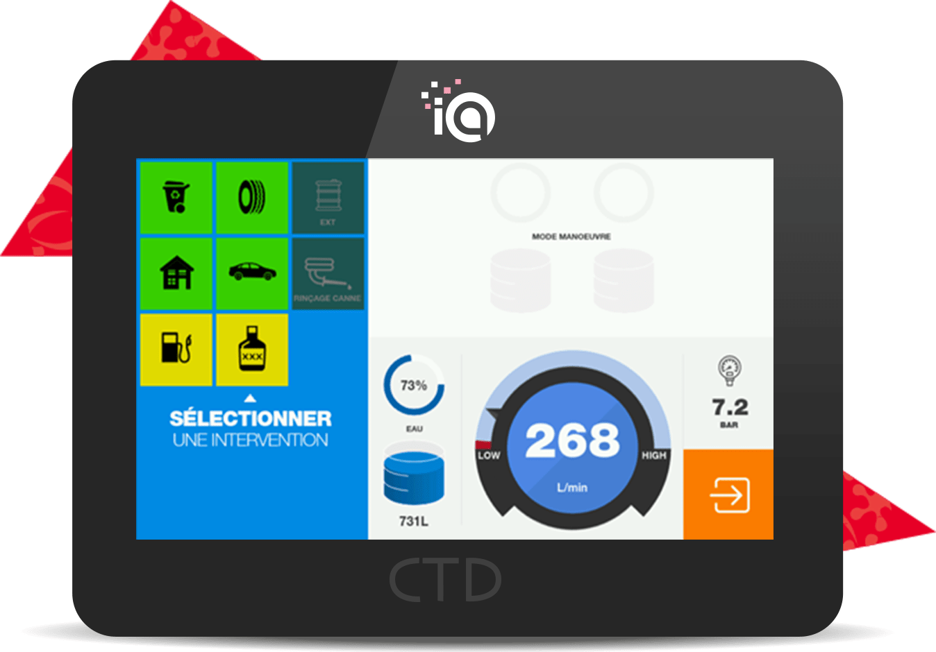 Exercise mode interface